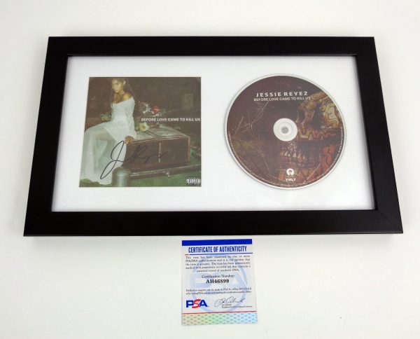 Jessie Reyez Signed Autograph Before Love Came To Kill Us CD Framed With PSA/DNA COA B