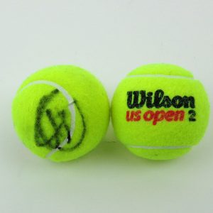 Novak Djokovic Legend Goat Signed Autograph US Open Tennis Ball With PSA/DNA COA