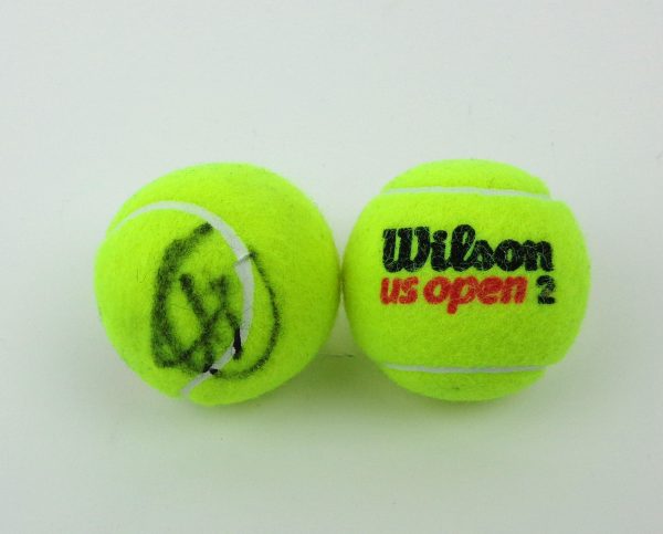 Novak Djokovic Legend Goat Signed Autograph US Open Tennis Ball With PSA/DNA COA