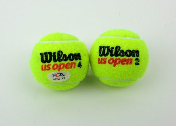 Novak Djokovic Legend Goat Signed Autograph US Open Tennis Ball With PSA/DNA COA - Image 2