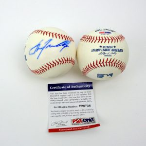 John Travolta Grease Pulp Fiction Signed Autograph MLB Baseball With PSA/DNA COA