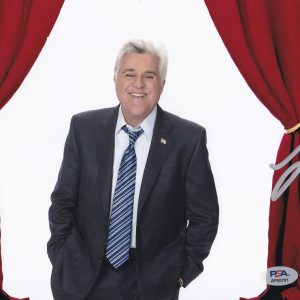 Jay Leno Tonight Show Comedian Signed Autograph 8x10 Photo With PSA/DNA COA D