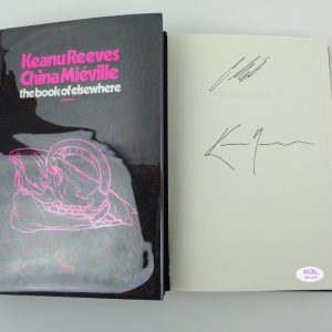 Keanu Reeves Signed Autograph The Book Of Elsewhere Hardcover Book With PSA/DNA COA C