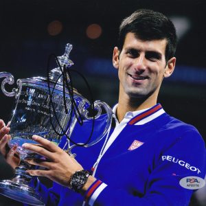Novak Djokovic Tennis US Open Olympics Signed Autograph 8x10 Photo With PSA/DNA COA 1