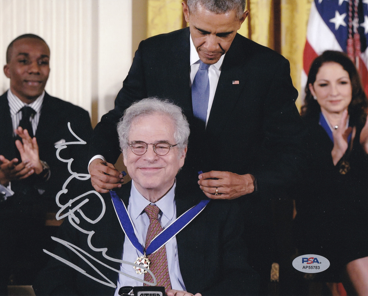 Itzhak Perlman Violin Violinist Signed Autograph 8x10 Photo With PSA/DNA COA