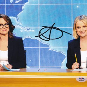 Amy Poehler SNL Saturday Night Live Signed Autograph 8x10 Photo With PSA/DNA COA