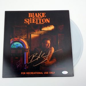 Blake Shelton Signed Autograph For Recreational Use Vinyl Record Album With PSA/DNA COA