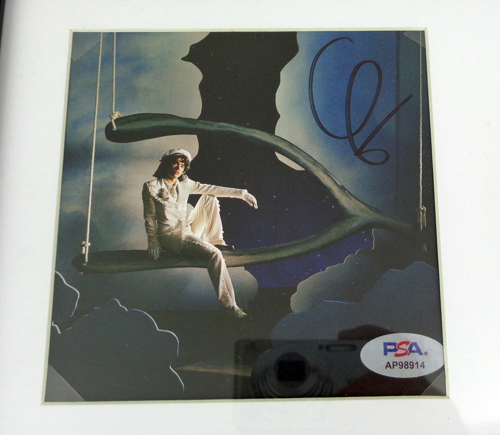 Conan Gray Signed Autograph Wishbone CD Framed PSA/DNA COA