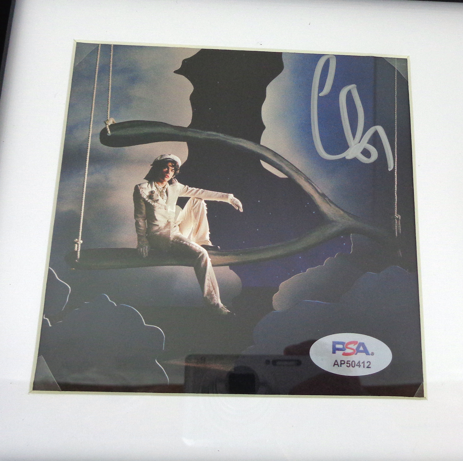 Conan Gray Signed Autograph Wishbone CD Framed With PSA/DNA COA B - Image 2