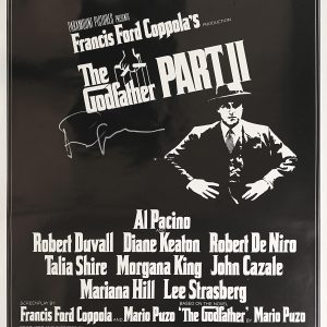 Francis Ford Coppola Signed The Godfather Part II Full Size Movie Poster With PSA/DNA COA