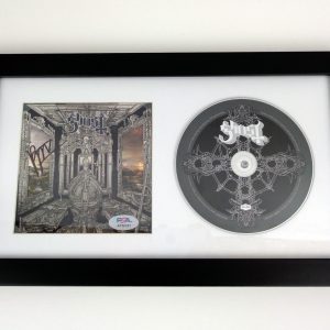 Tobias Forge Papa Ghost Signed Autograph Skeleta CD Framed With PSA/DNA COA A
