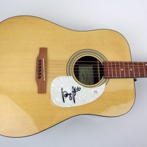 George Strait Country Signed Autograph Epiphone Acoustic Guitar With PSA/DNA COA
