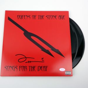 Josh Homme Queens Of Stone Age Signed Songs For The Deaf Vinyl Record Album With PSA/DNA COA