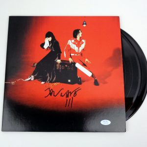 Jack White The White Stripes Signed Autograph Elephant Vinyl Record Album With PSA/DNA COA