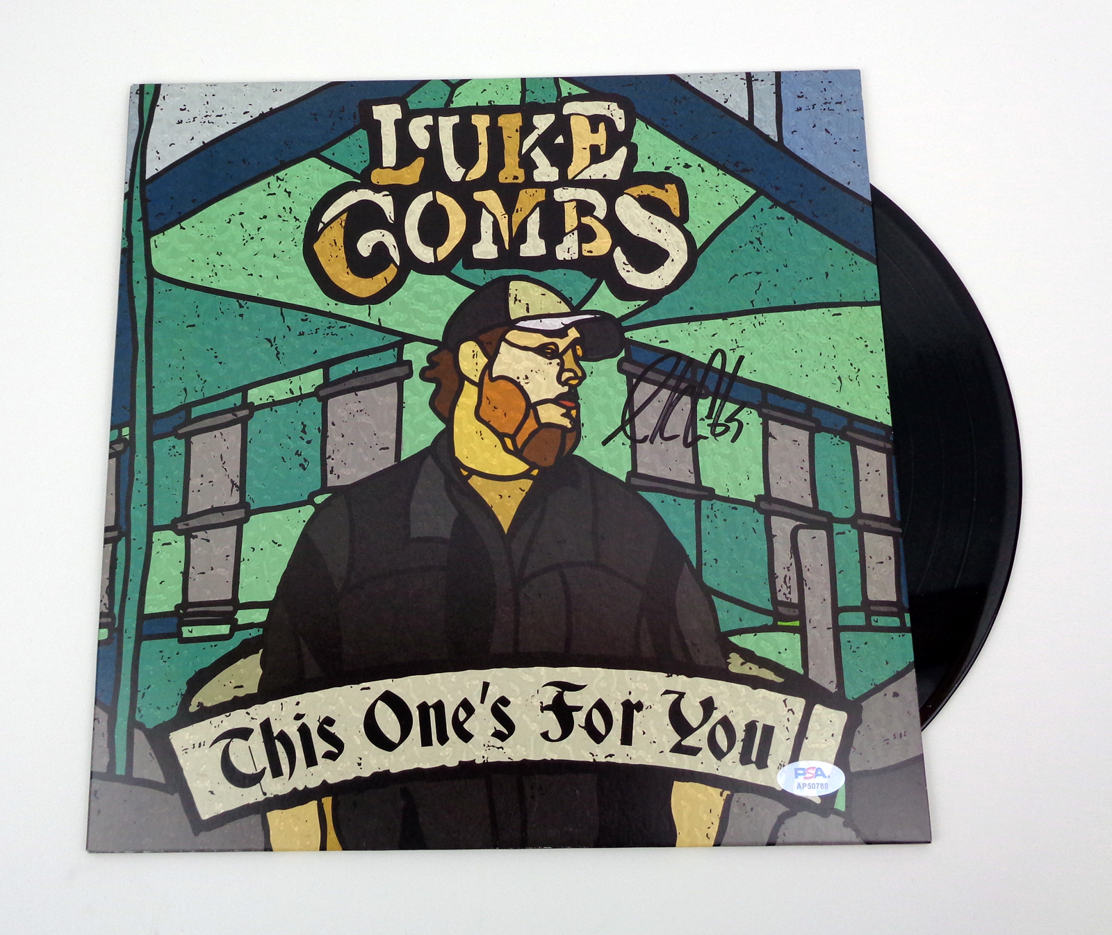Luke Combs Signed Autograph This One's For You Vinyl Record Album With PSA/DNA COA