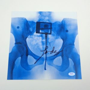 Lorde Signed Autograph Virgin Record Poster With PSA/DNA COA