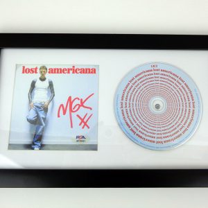 Machine Gun Kelly MGK Signed Autograph Lost Americana CD Framed With PSA/DNA COA A