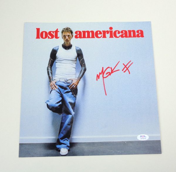 Machine Gun Kelly MGK Signed Autograph Lost Americana Record
