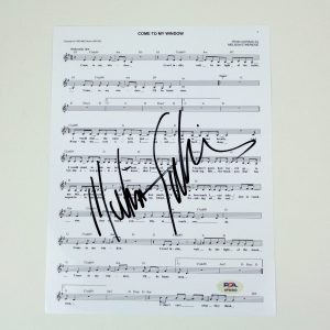 Melissa Etheridge Come To My Window Signed Autograph Sheet Music With PSA/DNA COA