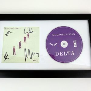 Mumford And Sons Band Signed Autograph Delta CD Framed With PSA/DNA COA