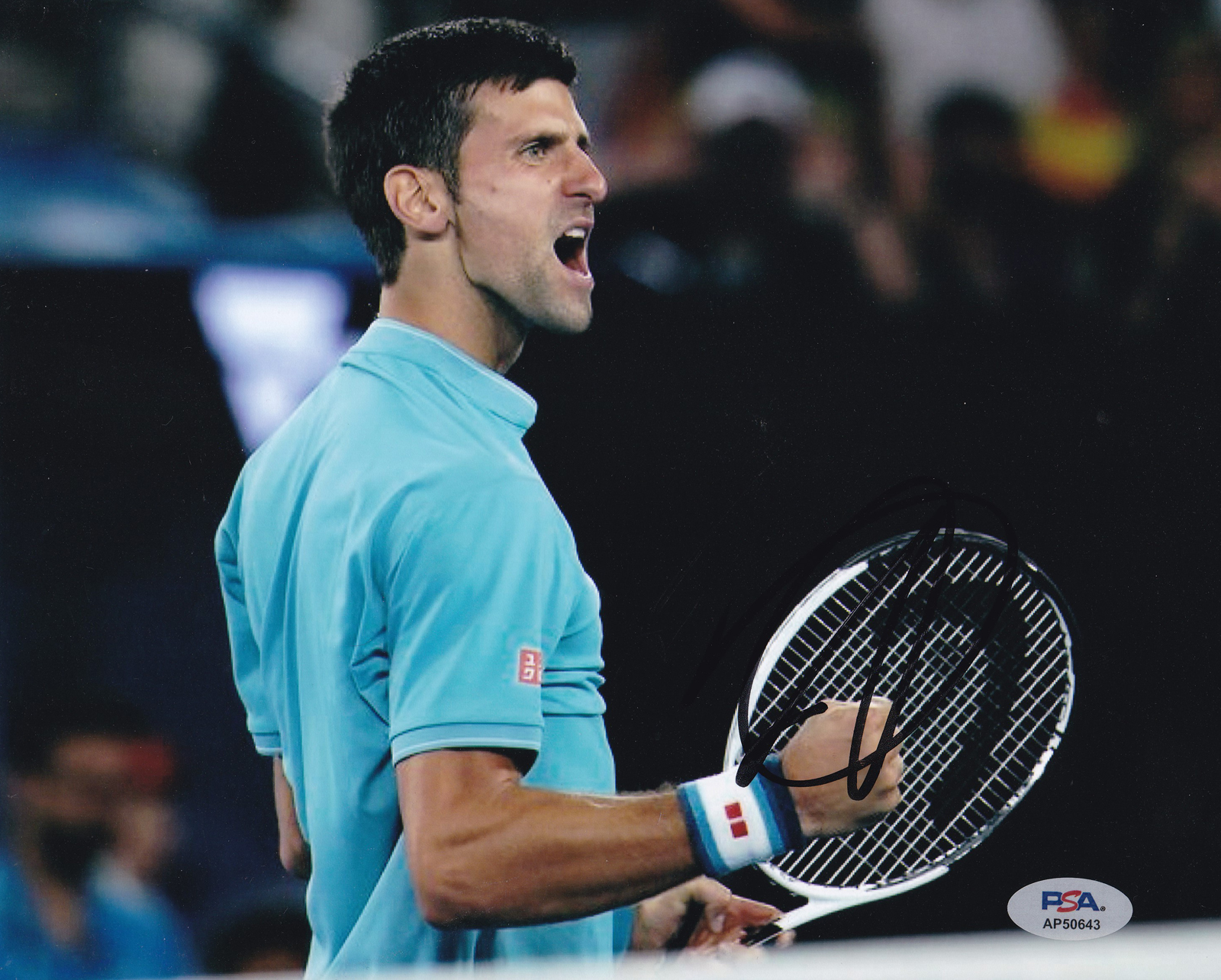 Novak Djokovic Tennis US Open Olympics Signed Autograph 8x10 Photo With PSA/DNA COA G