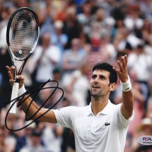 Novak Djokovic Tennis US Open Olympics Signed Autograph 8x10 Photo With PSA/DNA COA H