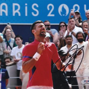 Novak Djokovic Tennis US Open Olympics Signed Autograph 8x10 Photo With PSA/DNA COA F
