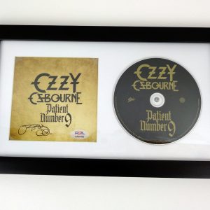 Ozzy Osbourne Black Sabbath Signed Autograph Patient Number 9 CD With PSA/DNA COA C