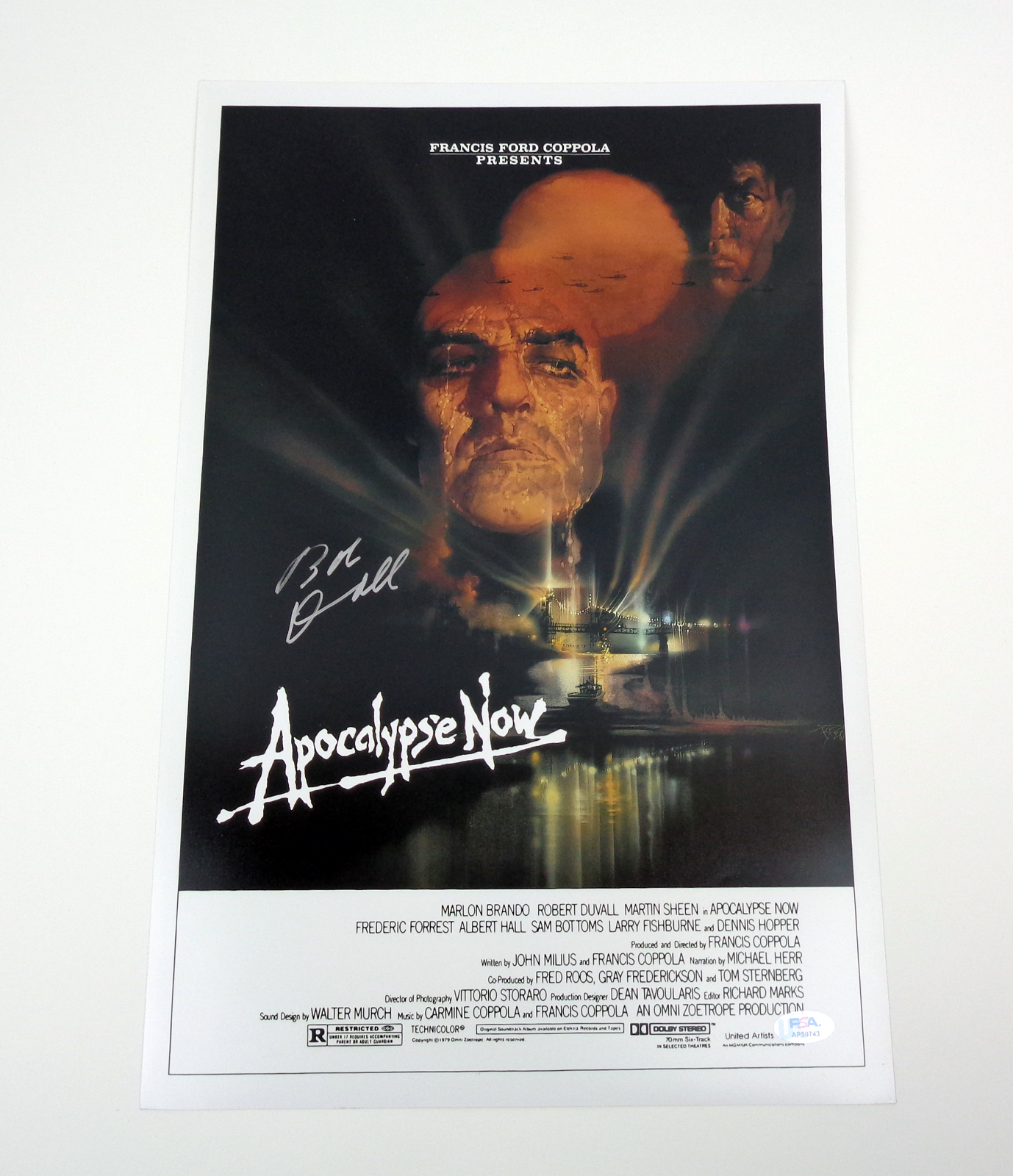 Robert Duvall Signed Autograph Apocalypse Now Movie Poster With PSA/DNA COA