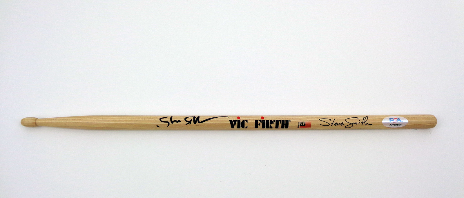 Steve Smith Journey Drummer Signed Autograph Drum Stick Drumstick With PSA/DNA COA