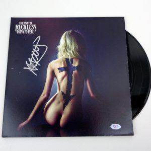 Taylor Momsen The Pretty Reckless Signed Autograph Going To Hell Vinyl Record Album With PSA/DNA COA