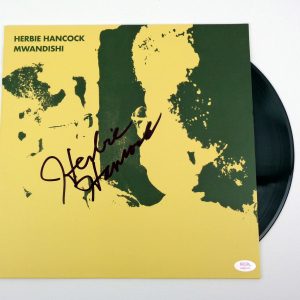 Herbie Hancock Signed Autograph Mwandishi Vinyl Record Album With PSA/DNA COA