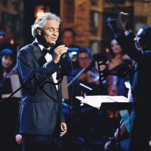 Andrea Bocelli Legendary Opera Singer Signed Autograph 8x10 Photo With PSA/DNA COA D