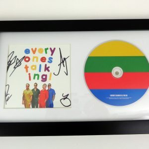 All Time Low Full Band Signed Autograph Everyone's Talking CD Framed With PSA/DNA COA A