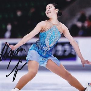 Alysa Liu Figure Skating 2026 Olympics Signed Autograph 8x10 Photo PSA/DNA COA B