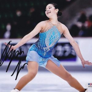 Alysa Liu Figure Skating 2026 Olympics Signed Autograph 8x10 Photo PSA/DNA COA C