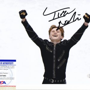 Ilia Malinin 2026 Olympics USA Skating Signed Autograph 8x10 Photo PSA/DNA COA A