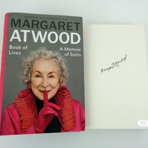 Margaret Atwood Signed Autograph Book of Lives A Memoir Book With PSA/DNA COA B