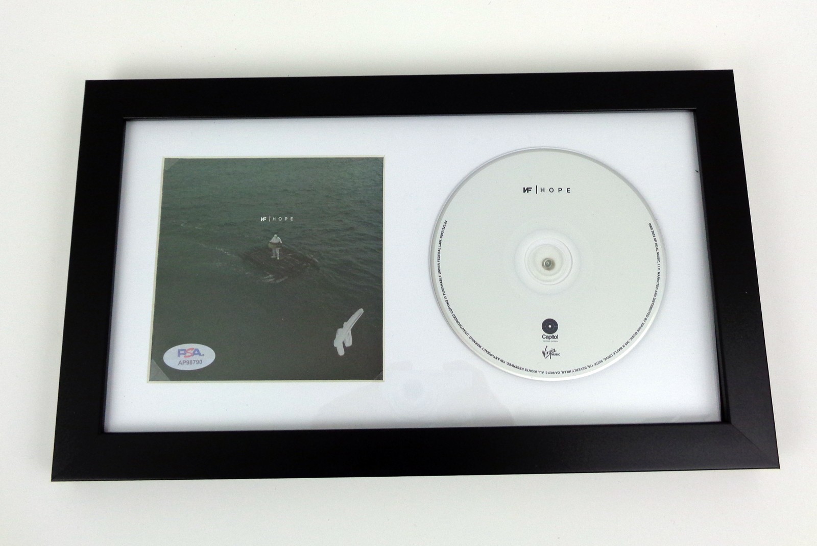 NF Nathan Feuerstein Signed Autograph Hope CD Framed With PSA/DNA COA B