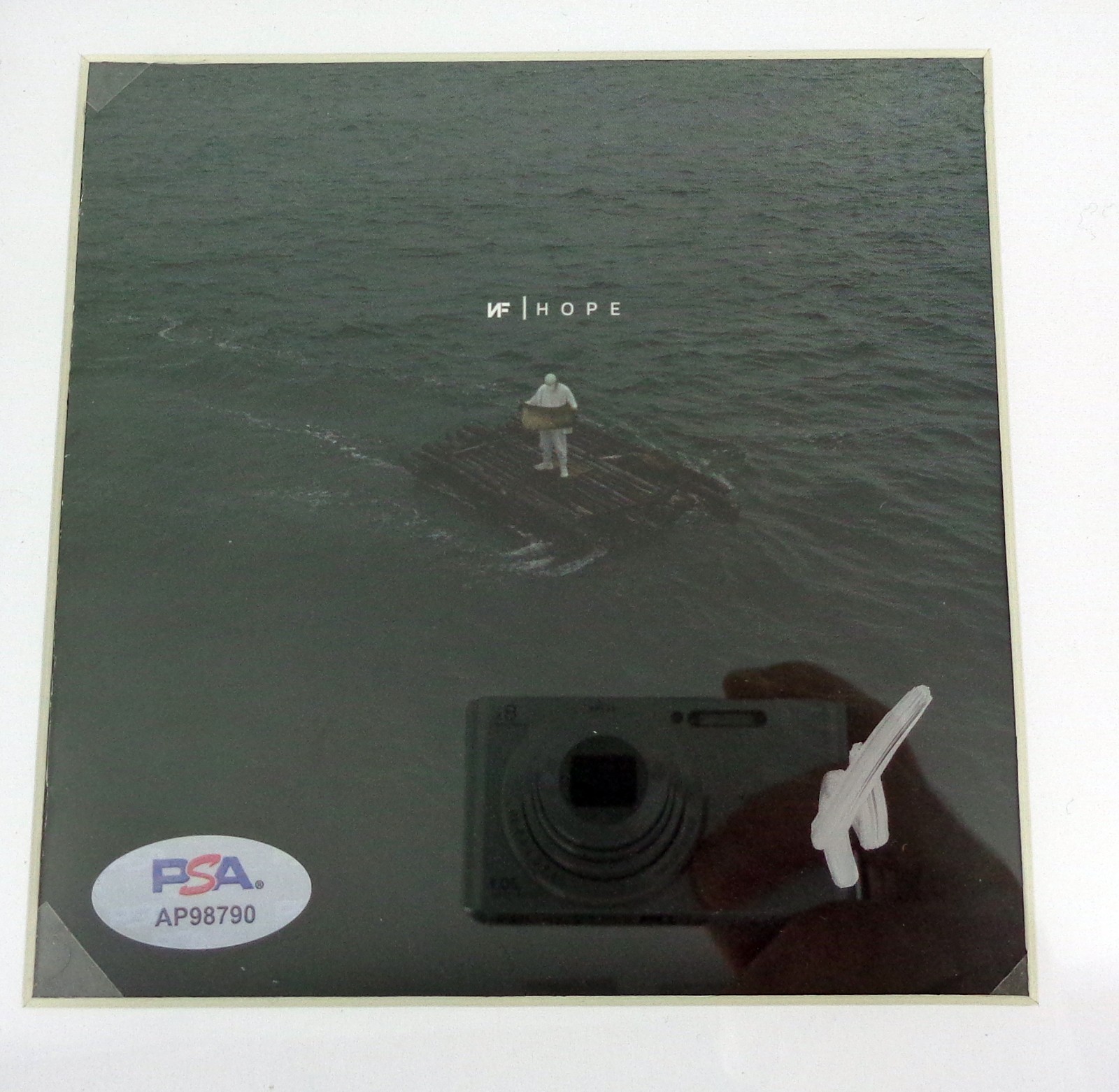 NF Nathan Feuerstein Signed Autograph Hope CD Framed With PSA/DNA COA B