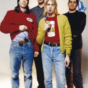 Pat Smear Foo Fighters Nirvana Signed Autograph 8x10 Photo With PSA/DNA COA B