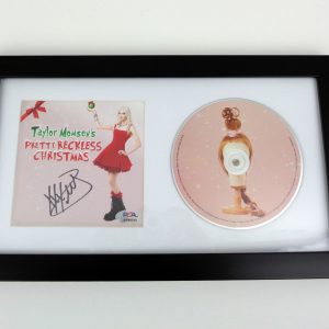 Taylor Momsen Signed Autograph The Pretty Reckless Christmas Grinch CD Framed With PSA/DNA COA B