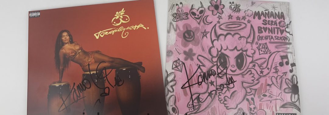 Karol G Signed Autographed Vinyl Records