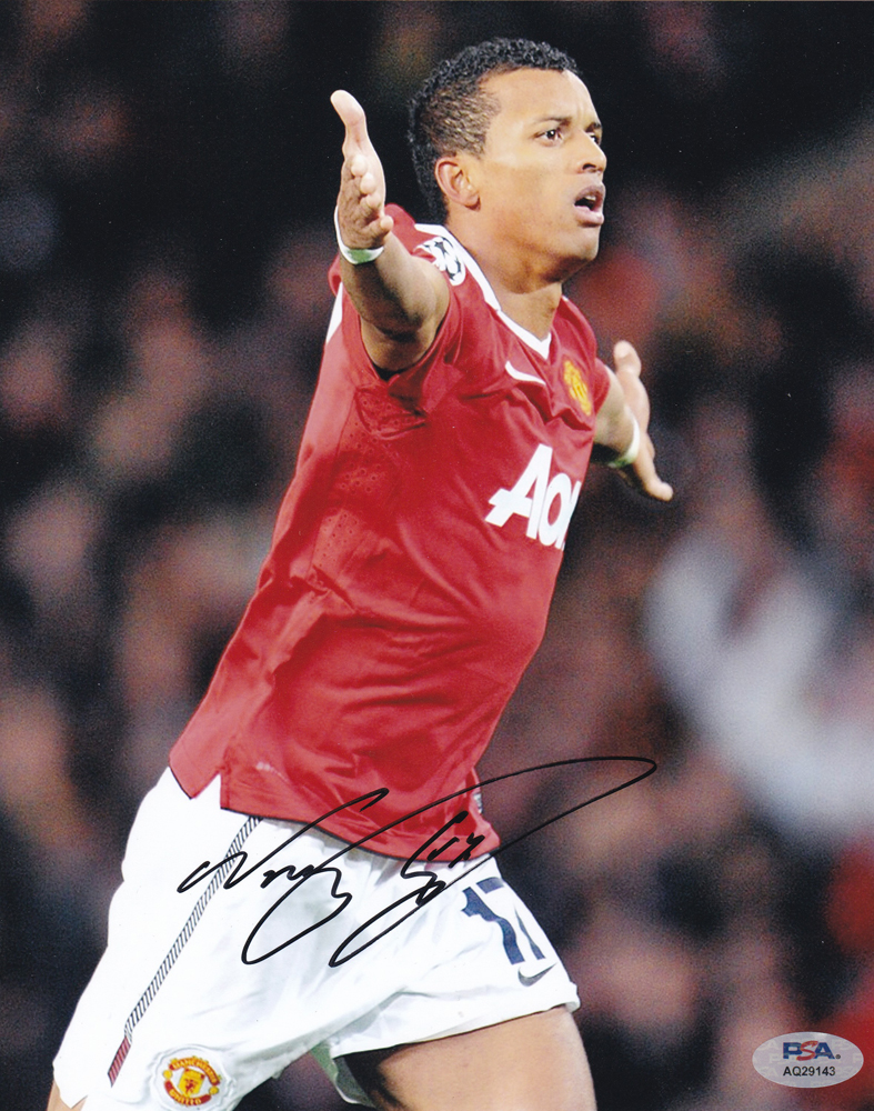 Luis Nani Portugal World Cup Man United Signed Autograph 8x10 Photo PSA/DNA COA