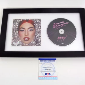 Ava Max Signed Autograph Diamonds & Dancefloors CD Framed With PSA/DNA COA (Copy)