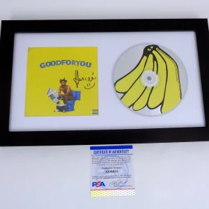 Amine Adam Daniel Signed Autograph Good For You CD Framed With PSA/DNA COA (Copy)