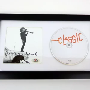 Bryan Adams Signed Autograph Classic CD Framed With PSA/DNA COA B