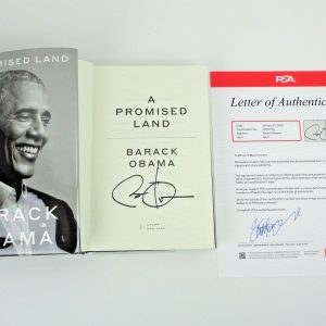 Barack Obama President Signed Autograph A Promised Land 1st/1st Book PSA/DNA COA