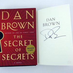 Dan Brown Signed Autograph The Secret of Secrets 1st Edition Book PSA/DNA COA