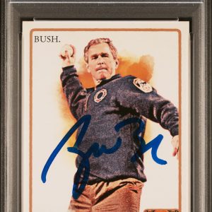 President George W Bush Signed 2011 Topps Allen & Ginter Auto 10 PSA/DNA COA